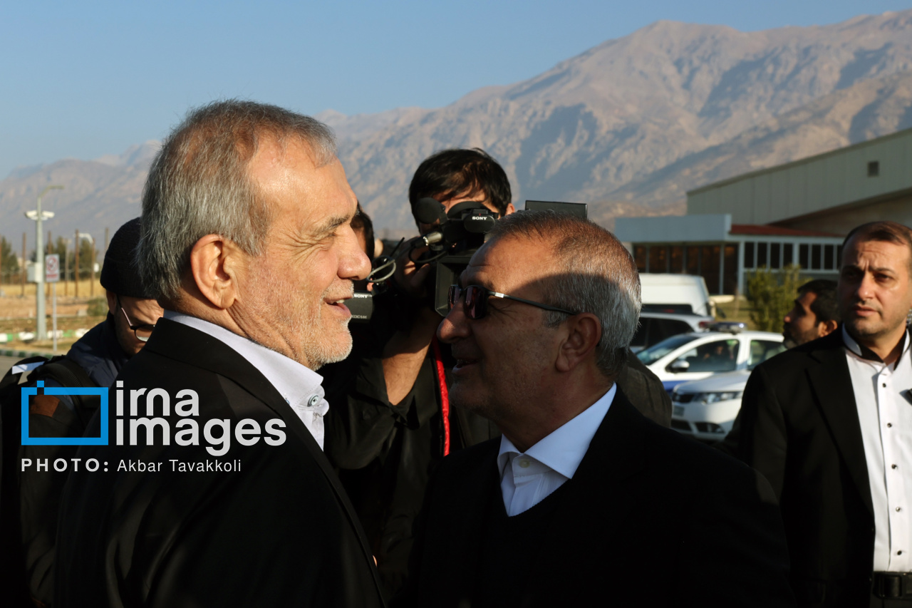 عکس/ ورود رئیس جمهور به یاسوج