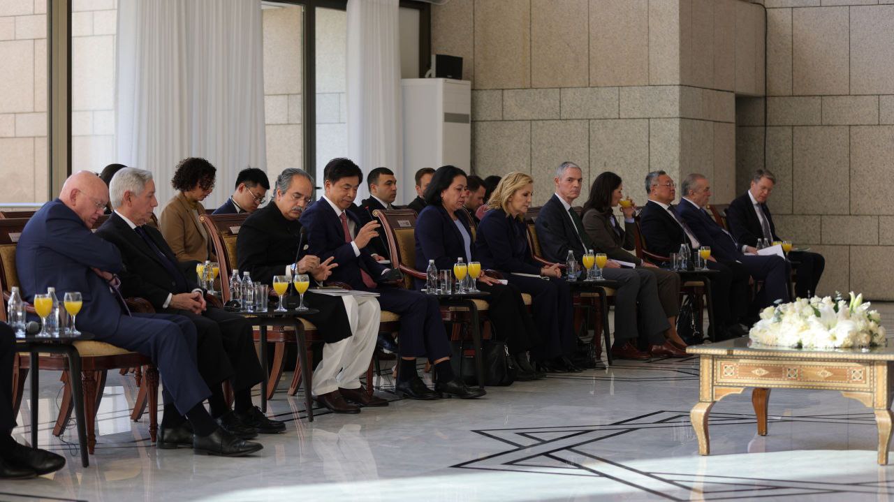 دیدار جولانی با برخی اعضای شورای امنیت سازمان ملل متحد 