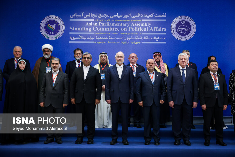 عکس/ نشست کمیته دائمی امور سیاسی مجمع مجالس آسیایی در مشهد