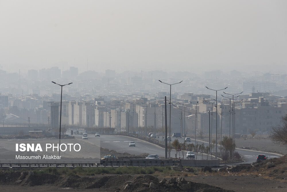 عکس/ هوای خشک و آلوده کرج