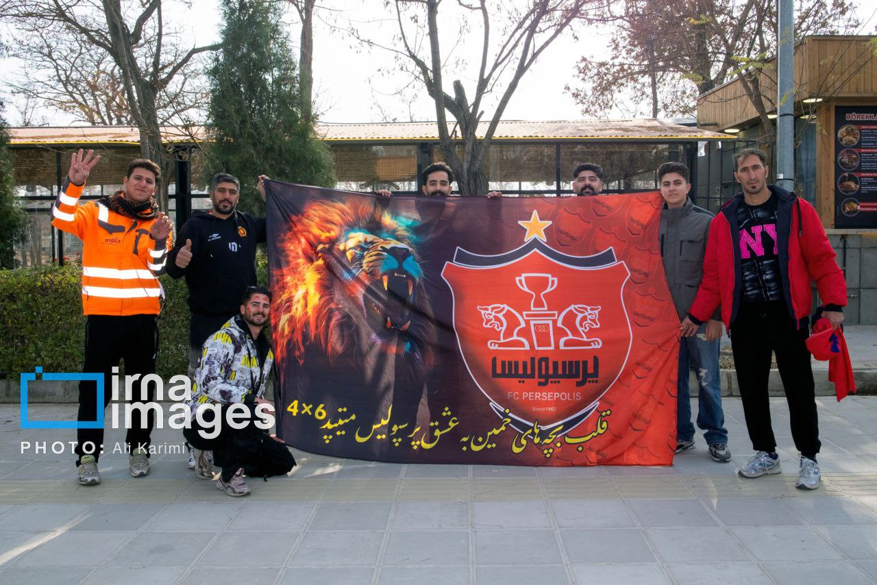 مسافران دربی در شهر اراک