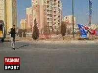 وضعیت خیابان‌های اطراف ورزشگاه امام خمینی اراک در فاصله 3 ساعت و نیم تا شروع دربی 106