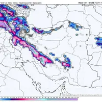 ورود سامانه بارشی به کشور از یکشنبه