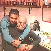 سیروس گرجستانی در جشن تولد پسرش سیاوش