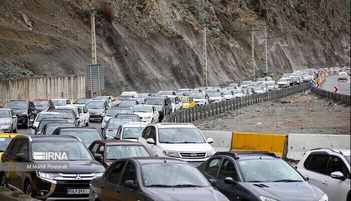 اعمال محدودیت های ترافیکی در آزاد راه تهران شمال و کندوان