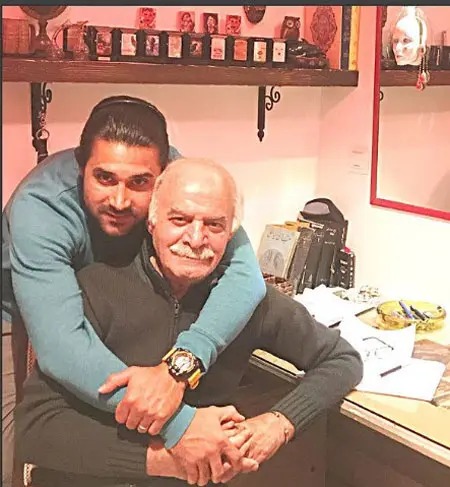 سیروس گرجستانی در جشن تولد پسرش سیاوش