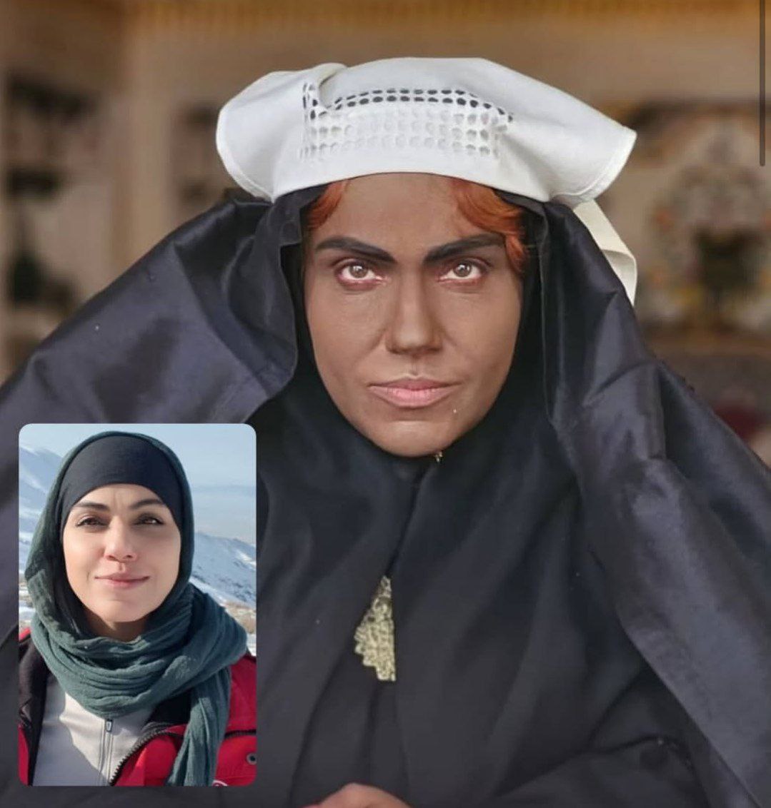 چهره ها/ گریم سنگین زهره، خواهر نرگس آبیار در «بامداد خمار»