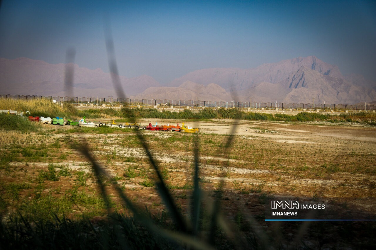 عکس/ مرگ نیلوفرِ کرمانشاه؛ آغاز فصلی تلخ از بحران آب