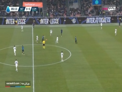 گل چهارم اینتر به کومو توسط آگوستو