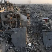 محله الشجاعیه غزه کاملا نابود شد!