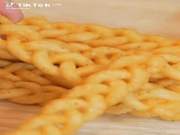 سیب زمینی گیسباف سرخ شده