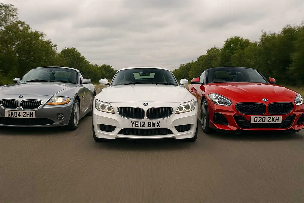 نگاهی به تاریخچه بی‌ام‌و Z4 به بهانه خاتمه تولید