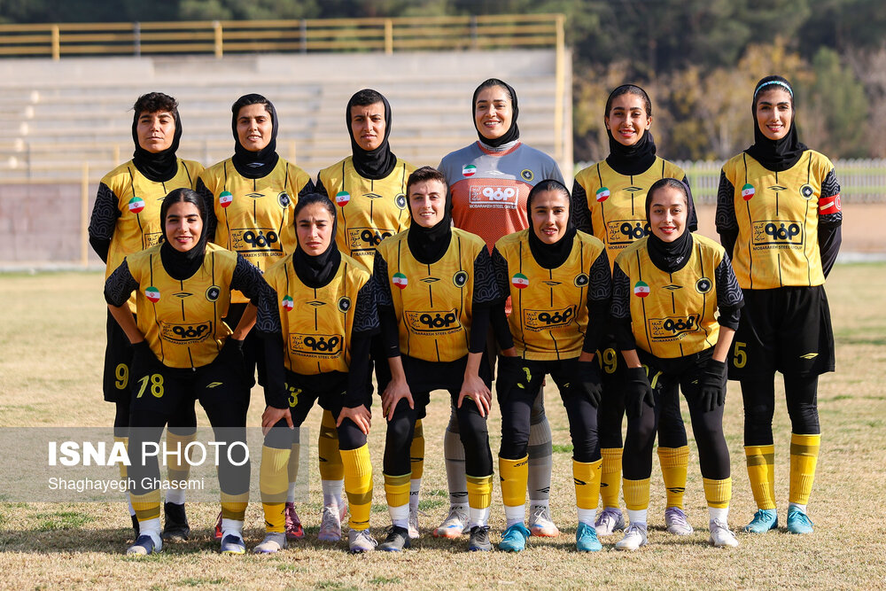 هفته نهم لیگ برتر فوتبال بانوان ایران؛ سپاهان اصفهان - خاتون بم