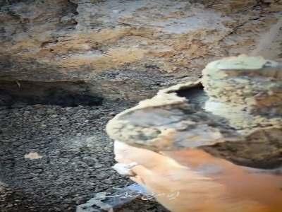 کشف پیکر مطهر شهیدی با قمقمهای پر از آب