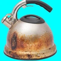 ترفند شستن کتری استیل