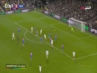 گل اول فولام به کریستال پالاس توسط هری ویلسون