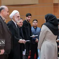 دیدار رئیس قوه قضاییه با دانشجویان دانشگاه زنجان