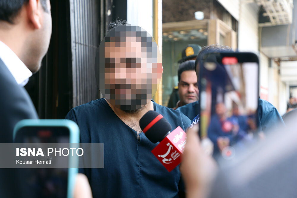 بازسازی صحنه سرقت مسلحانه از یک طلافروشی - کرمانشاه