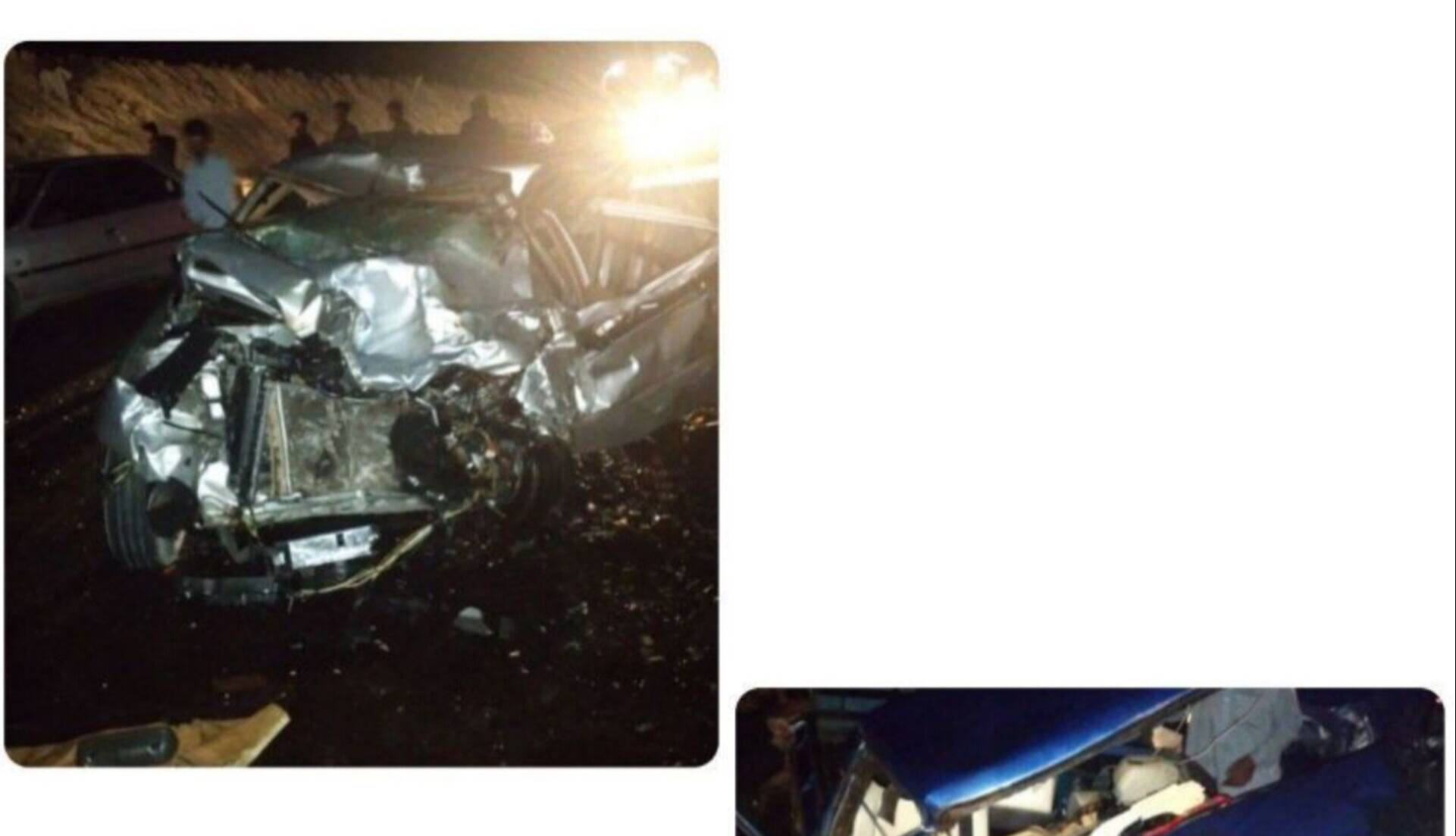 تصادف خودروی حامل اتباع و سوخت قاچاق در سیستا‌ن‌وبلوچستان