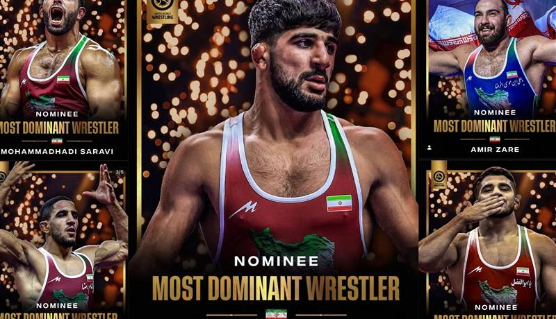 5 نماینده ایران در جمع نامزدهای برترین کشتیگیران سال