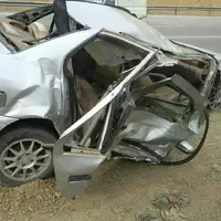 برخورد مرگبار سمند با کامیون؛ 4 نفر فوت کردند