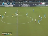 گل اول یوونتوس به ناپولی در دقیقه 59