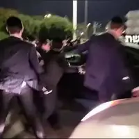 حمله با خودرو به تظاهرات حریدی‌ها در سرزمین اشغالی