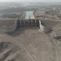 حجم آب سد کرخه به یک‌پنجم رسید
