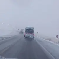 ویدئویی از بارش برف پاییزی در بخش سارال دیواندره