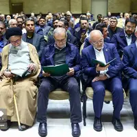 حضور شخصیت های سیاسی و کشوری در مراسم ترحیم خانوادۀ سقاب اصفهانی