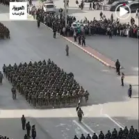 رژه نیروهای جولانی در سالروز سقوط دمشق