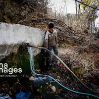 عکس/ آب آشامیدنی به روستاهای تشنه رسید