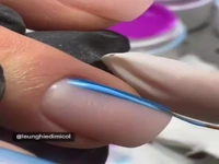 دیزاین ناخن رنگی!