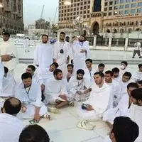 دانشجویان عمره گذار هم مراسم روز دانشجو گرفتند