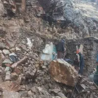 عکس/ خسارت باران شدید در هورامان کرمانشاه