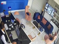 لحظه وقوع زلزله‌ در آنتالیای ترکیه