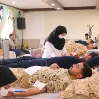 اهدای خون ۱۰۰ نفر از پرسنل هوانیروز مشهد