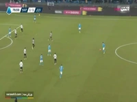 گل دوم ناپولی به یوونتوس توسط هویلوند