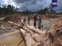 تلفات سیلاب مرگبار اندونزی به ۱۲۰۰ نفر رسید