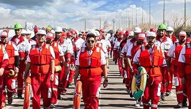 وجود 3.3 میلیون داوطلب هلال احمر