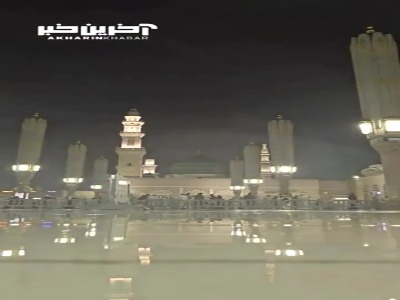 حال و هوای بارانی مدینه