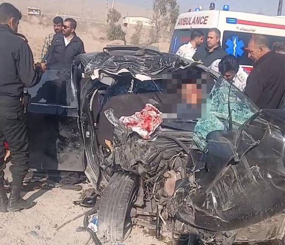 واکنش راهور به شائبه‌ عمدی‌بودن تصادف خانواده سقاب اصفهانی؛ دلیل اصلی خواب‌آلودگی بوده است نه موضوع دیگری