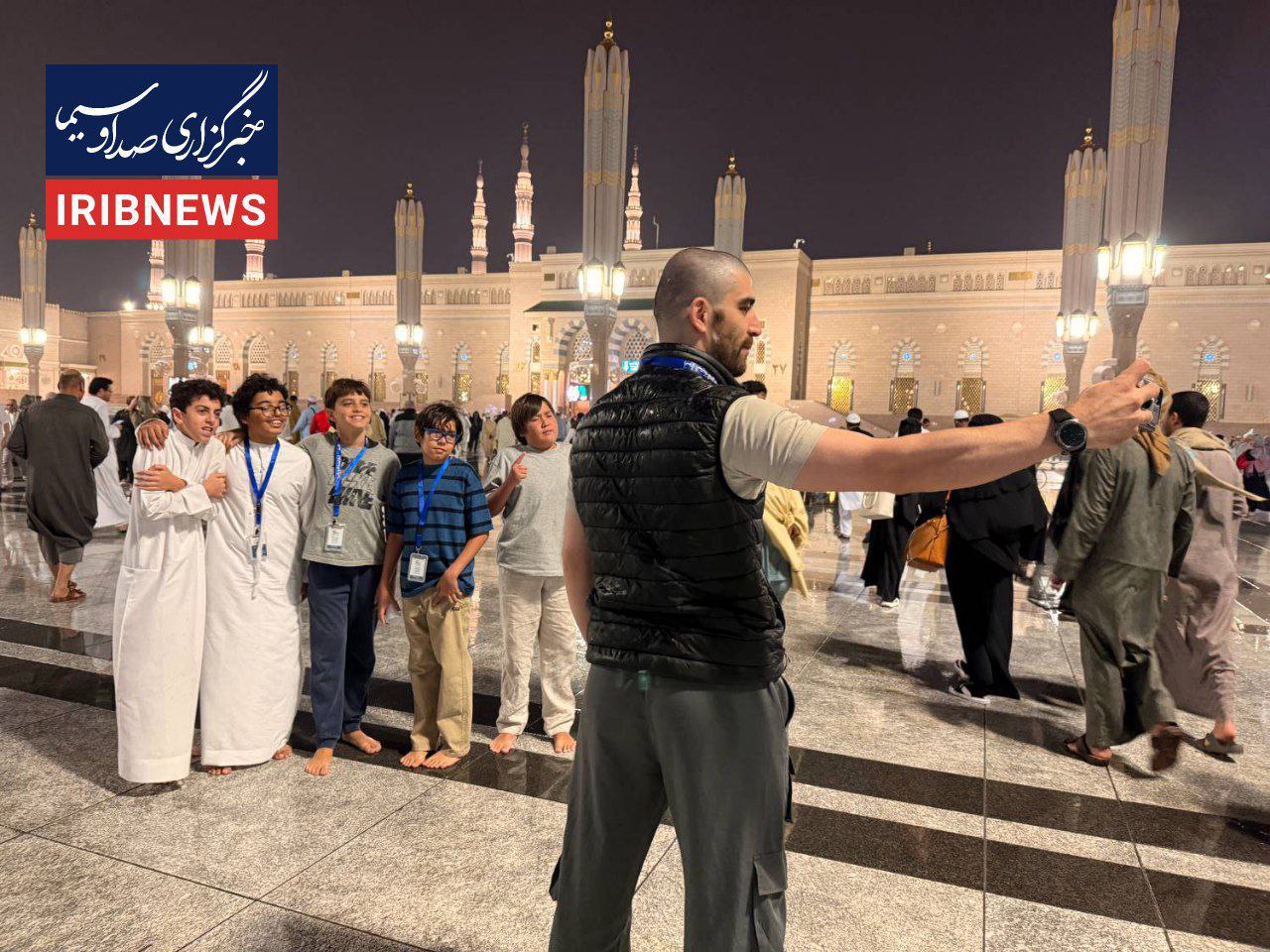  حس و حال فوق العاده مدینه در هوای بارانی  