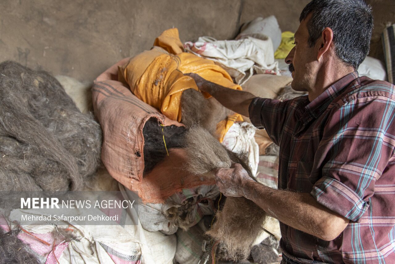 نمد مالی، از صنایع دستی ایران