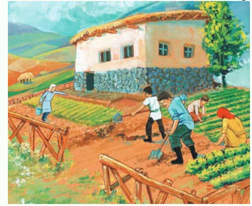 کلاس چهارمی ها از تاثیرات رواج کشاورزی چه می دانید؟