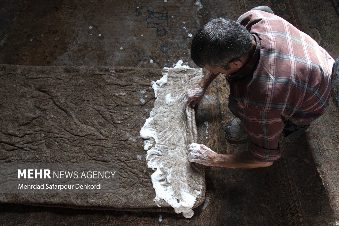 نمد مالی، از صنایع دستی ایران