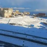 بارش برف پاییزی در روستای لیقوان آذربایجان شرقی
