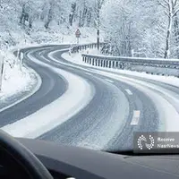 بارش شدید برف در محورهای مواصلاتی آذربایجان شرقی؛ پرهیز از سفرهای غیرضروری