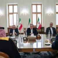 نشست هیأتهای عربستان و چین با عراقچی