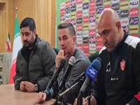 اوسمار در نشست خبری پس از بازی مقابل پیکان: همیشه خوب است که با برد به نشست خبری بیایم